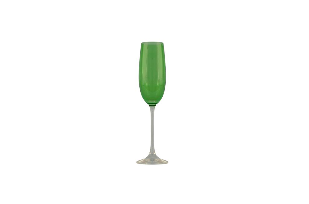 Taça de Champagne  Verde 